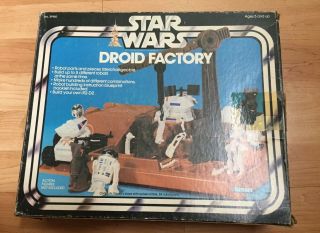 Star Wars " Droid Factory " Play Set By Kenner Toys 1979