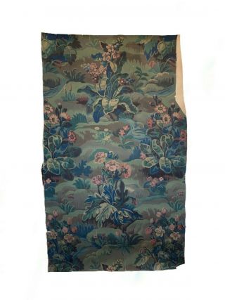 Antique Rare 19th Century French Floral Painting Of A Tapestry Development (3037)