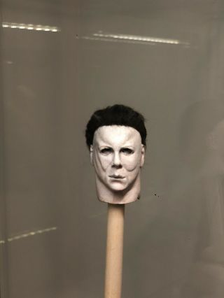 Halloween 1/6 Demon Michael Myers Head Sculpt Not Ones Customs Madbug Sideshow