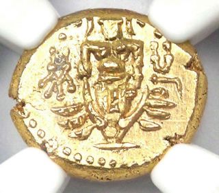 1760 - 94 India Dutch Tuticorin Pagoda - Certified Ngc Ms63 (bu Unc) - Rare Coin
