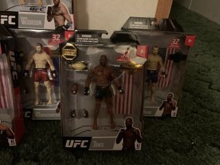 UFC Ultimate Series 2020 Limited Edition All 6 NIP Figures 3