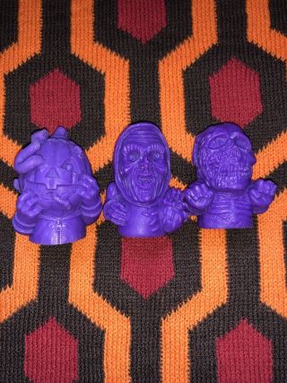 Deadly Delivery Retroband Halloween 3 Silver Shamrock Horror Figures Purple 2