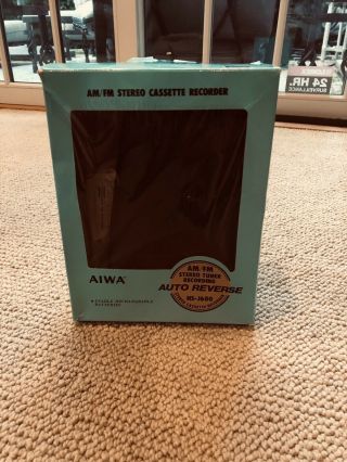 Rare Walkman Aiwa Hs - J600 Fully - Stereo Radio,  Cassette,  Recorder