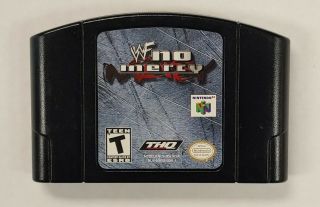 Wwf No Mercy Nus - Nw4e - Usa - 1 Very Rare Mail Order N64 Nintendo 64 Board Picks