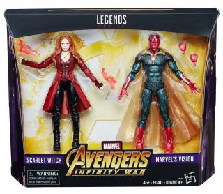 Marvel Legends Avengers: Infinity War - Vision And Scarlet Witch 2 - Pack