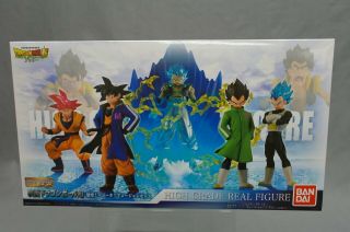 Hg Movie Dragon Ball Goku Vegeta Fusion Set Of 8 Figures & Effect Bandai