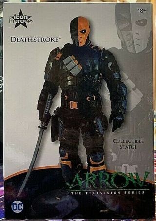 Icon Heroes Deathstroke Collectible Statue Arrow Television Series