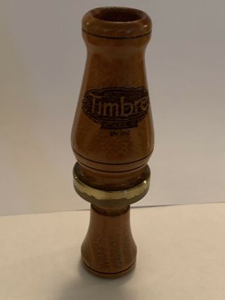 Rare Collector Rnt Timbre Duck Call Personally Signed By Butch Richenback.
