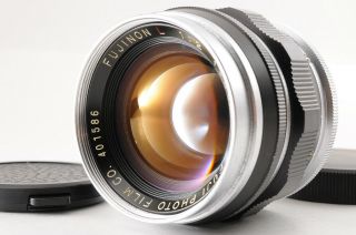 【very Rare Near Mint】fuji Fujinon 50mm 5cm F/2 L Lens For Leica Ltm 39,  Caps Jp