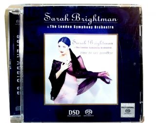 Sarah Brightman 1997 Time To Say Goodbye Sacd Audio Cd /seper Rare