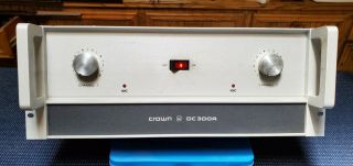 Crown Dc300a 2 - Channel Power Amplifier 1 Re - Capped,  With Rare Rack Handle