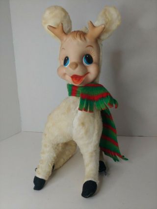 Vintage Rushton Star Creation Rare Deer 1950s 1960s Stuffed Animal Plush