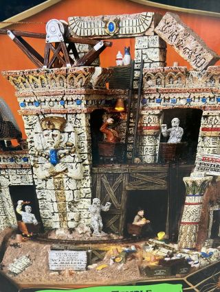 Lemax Spooky Town Doomed Temple Very Rare Egyptian 94959 2