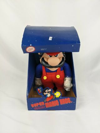 Vintage 1989 Applause Mario Bros Nintendo Doll Toy Plush 12 " Nos Vtg