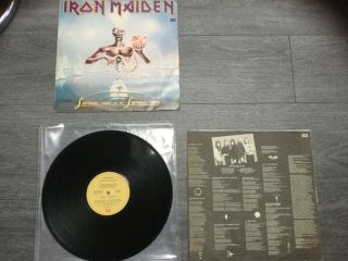 Iron Maiden Seventh Son Of A Seventh Son Uruguay Mega Rare