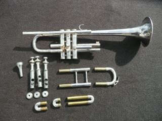 Rare Vintage C/bb Trumpet By Couesnon Paris Monopole - Maybe Old Stock