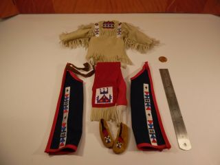 1/6 Figure 12 " Doll Uniform Dog Soldier Native American Indian Cheyenne