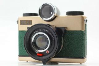 Fedex【rare N.  Mint】fujipet Limited Gold Green " Tunderbird " 6x6 Camera From Japan