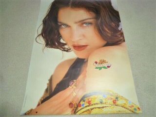 Madonna - Cherish : 1989 Uk Promo - Only Poster : Very Rare