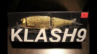 Drt X Su Klash 9 Swimbait Underground Rare Color Golden Shiner K9 Lo Float