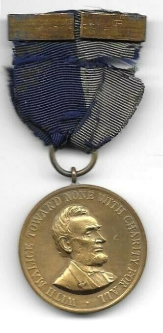 Rare And Serial Numbered Civil War Campaign Service Medal