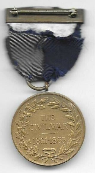 RARE AND SERIAL NUMBERED CIVIL WAR CAMPAIGN SERVICE MEDAL 2