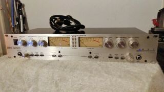Rare Art Mpa Gold 2 Channel Tube Rackmount Preamp
