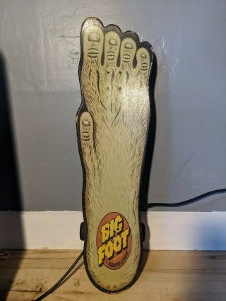 Santa Cruz Big Foot Vintage Longboard 10.  3 " X 37.  8 " Rare 2011