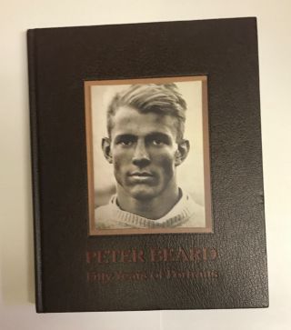 Rare Peter Beard Autographed And Hand Print Inscribed 50 Years Of Portraits Book