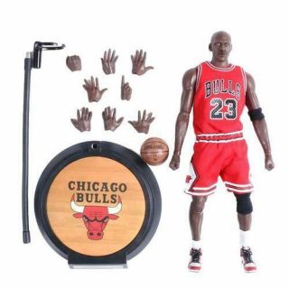 Nba Basketball Michael Jordan The Last Shot Chicago Bulls 1:6 Scale 12 " Figure