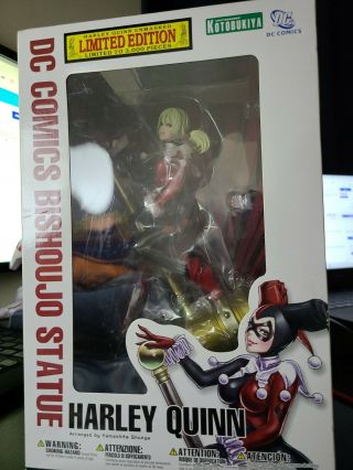 Kotobukiya Dc Bishoujo Harley Quinn 1/7 Scale Sdcc Authentic