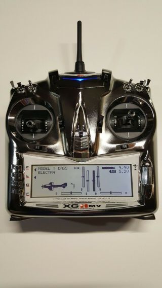 Jr Propo Xg 11 Mv Radio Transmitter Dmss And 72mhz Compatible - Rare