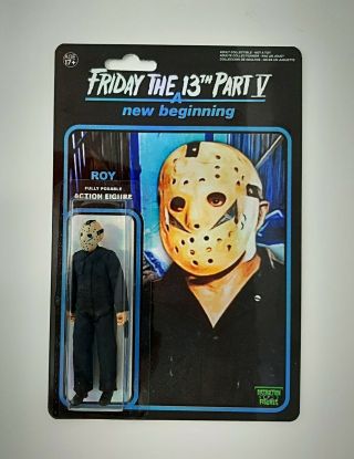 Friday The 13th Part 5 Roy Burns Clothed 4 " Custom Figure Distraction_figures