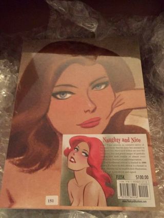 Naughty And Nice: Art Of Bruce Timm,  " Rare Signed Limited Edition 151 Hardcover