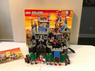 Lego 6090 Royal Knights Castle 100 Complete W/ Box,  Instructions Rare