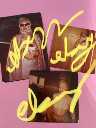 Candid Vintage Photos Of Marilyn Monroe Photographs Set Of 3 Rare 1960s
