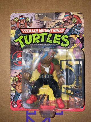 Teenage Mutant Ninja Turtles Bebop 1988 10 Back Figure Moc