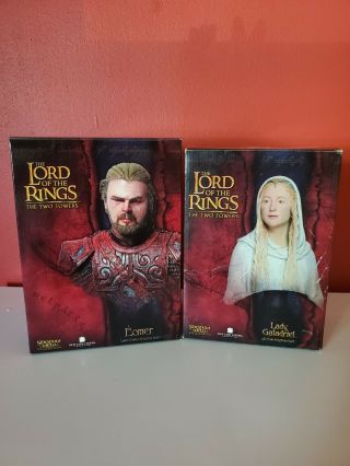 Lord Of The Rings Sideshow Lady Galadriel & Eomer
