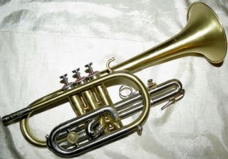 Rare Totally Holton Al Hirt Special Cornet - Trumpet,  Mpc,  Case