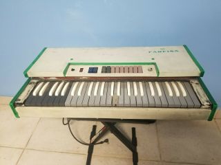 Rare Vintage Farfisa Fast 3 Keyboard Organ -