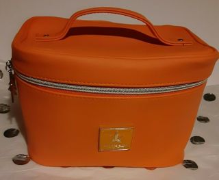 Jeffree Star Thirsty Train Case ⭐ Rare Orange Travel Bag