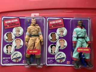 The Real Ghostbusters Mattel Retro Action Figures Full Set Of 4