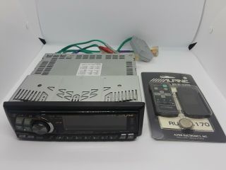 ALPINE CDA - 7878 FM/AM CD Receiver with remote control Retailed $850 RARE 3