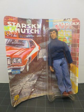 Vintage Mego 1976 Starsky And Hutch 8 " Starsky Action Figure Doll In Package