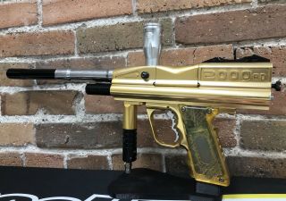 Very Rare Gold Wdp Angel 2000 Ad Paintball Marker - - Not -