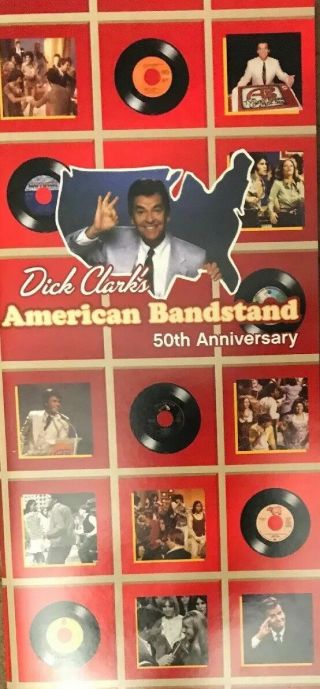AMERICAN BANDSTAND - 50TH ANNIVERSARY CD BOX SET - COMPLETE - RARE - LNC 2
