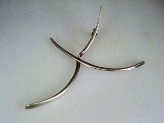 Rare Old Art Smith Mid - Century Modern Earring Signed