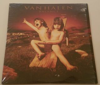 Van Halen Balance Vinyl Lp Rare In Shrink 1995 1 - Day R.  I.  P Eddie