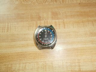 " Rare " Vintage Seiko Automatic Navigator Timer 6117 - 6419 Stainless Steel Watch