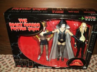 2000 Vital Toys The Rocky Horror Picture Show Limited Edition Boxed Set Nib